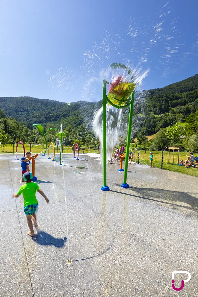 Aire de jeux aquatique - Splashpad